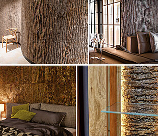 Freund GmbH Bark House<sup>®</sup> poplar bark panel
