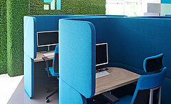 Careline KG maintenance-free office greenery, atrium and office walls, Evergreen Premium, colour: moss green