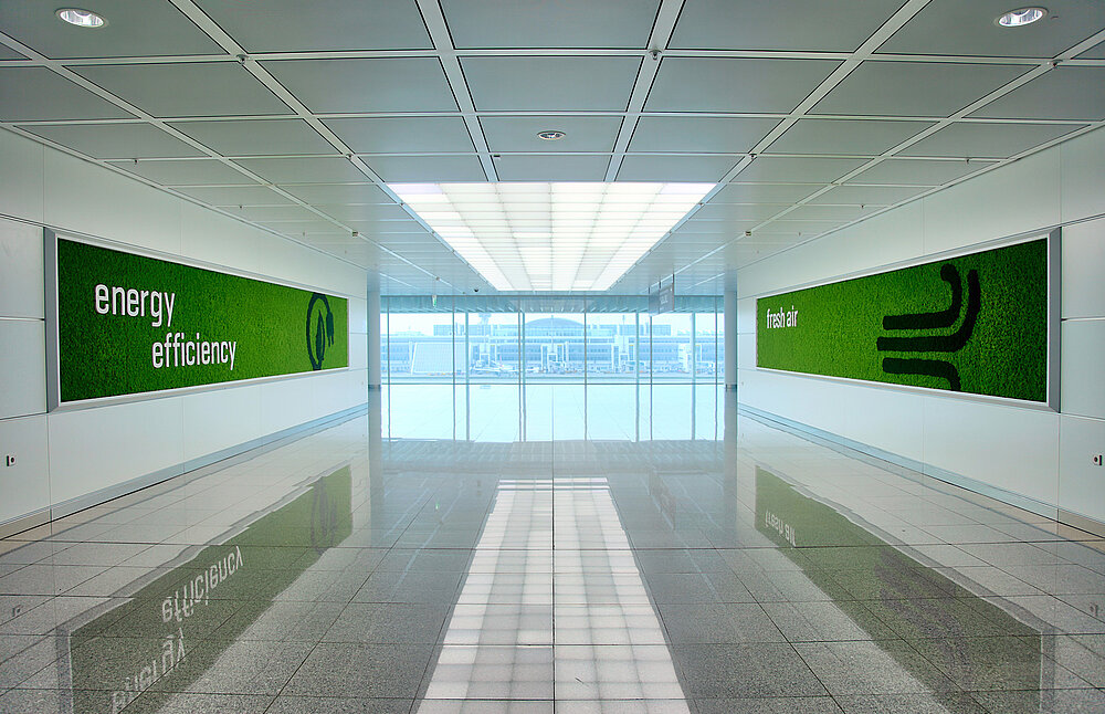 Freund Evergreen Premium Moosbilder am Flughafen München