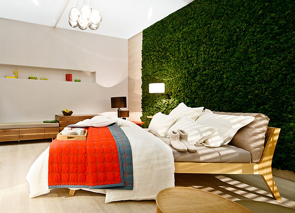 Freund Evergreen Moos Premium, Mooswände & Moosbilder für Innenräume,  privat, Schlafzimmer